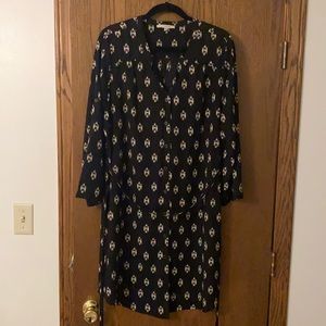 Black and white dress